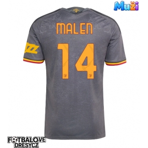 AS Roma Donyell Malen #14 Alternativní Dres 2026-27 Krátký Rukáv